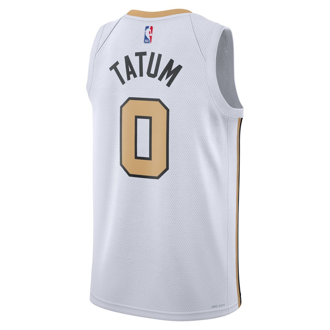 Boston Celtics Jayson Tatum Nike Unisex 2025/26 Swingman Jersey - White - City Edition