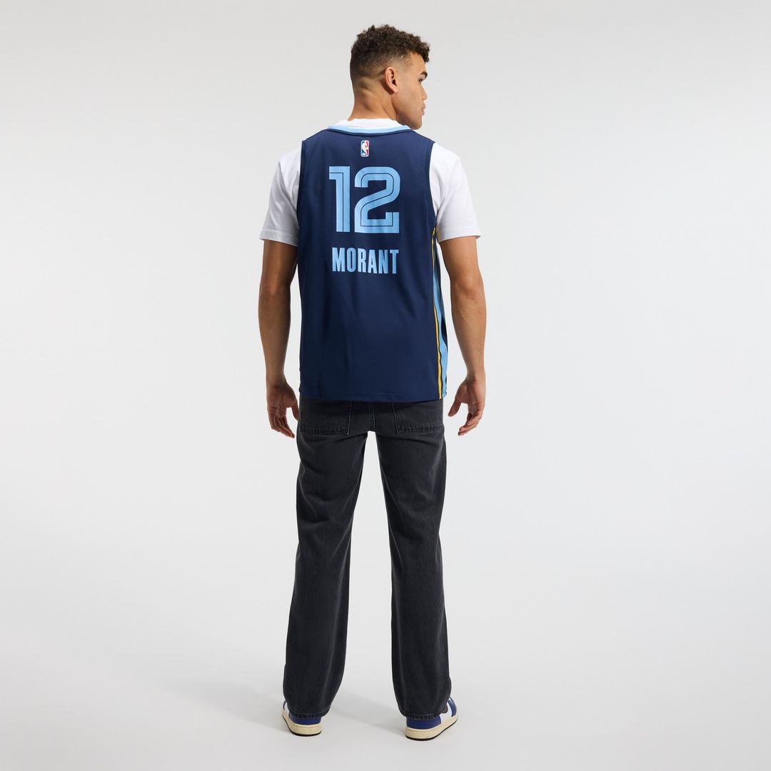 Memphis Grizzlies Ja Morant Fanatics Fast Break Replica Player Jersey - Icon Edition - Navy