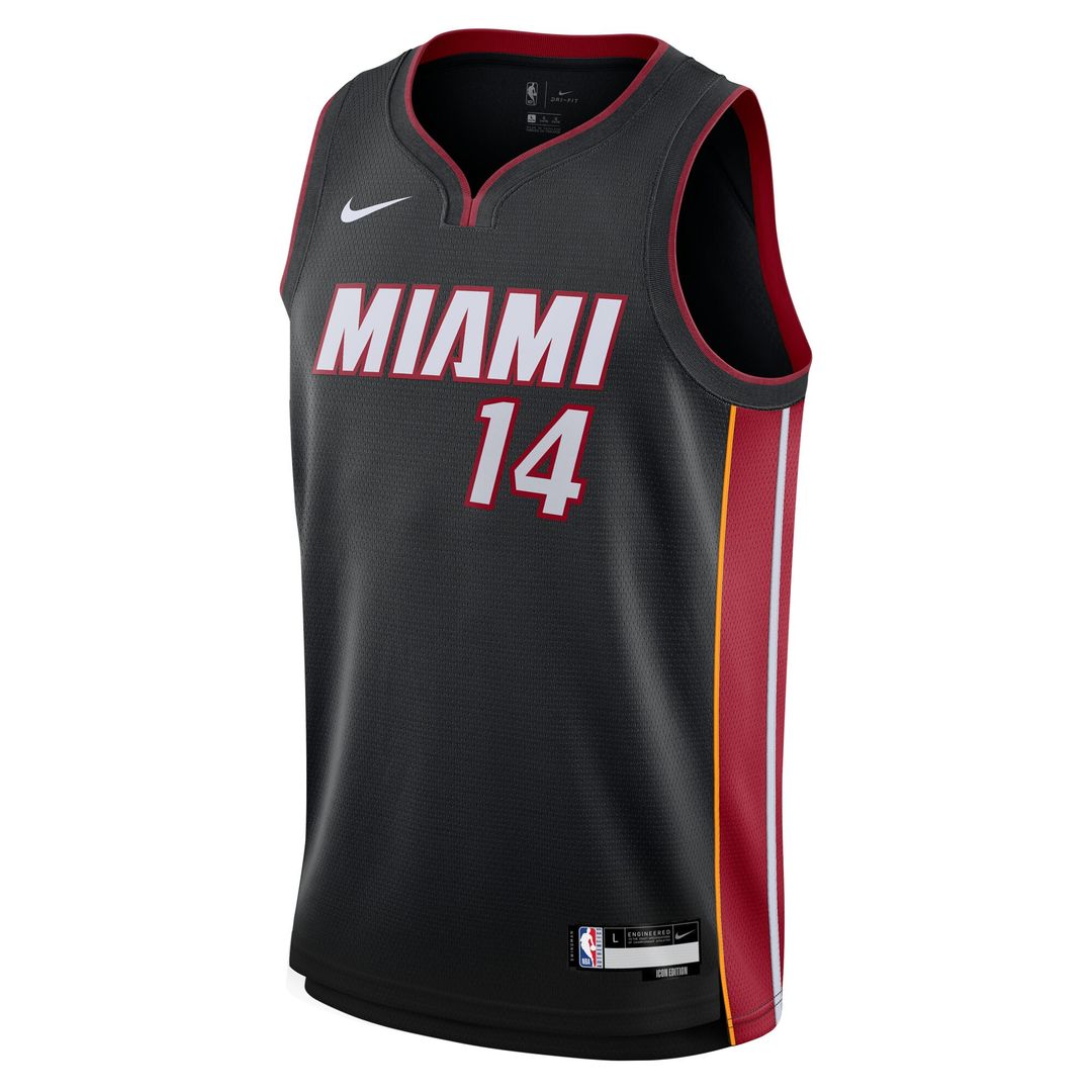 Miami Heat Tyler Herro Nike Youth Swingman Jersey - Icon Edition - Black
