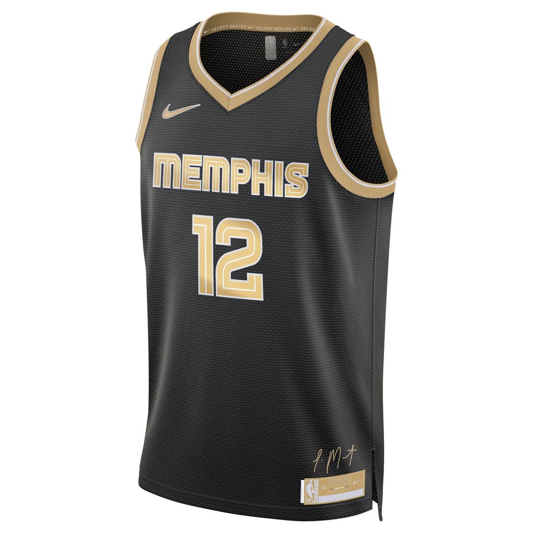 Memphis Grizzlies Ja Morant Nike Unisex Select Series Swingman Jersey - Black