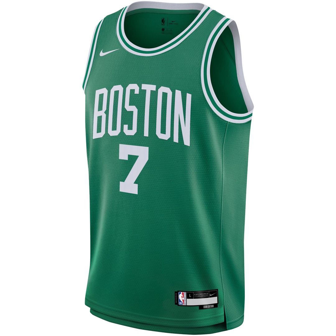 Boston Celtics Jaylen Brown Nike Youth Swingman Jersey - Icon Edition - Kelly Green