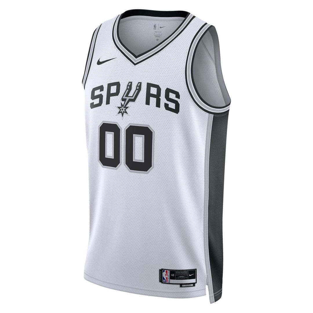 San Antonio Spurs Nike Unisex Swingman Custom Jersey White - Association Edition