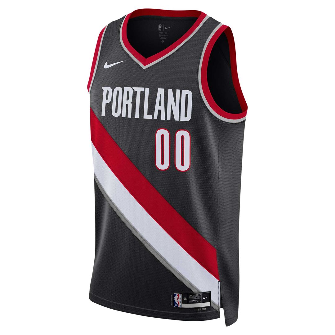 Portland Trail Blazers Scoot Henderson Nike Unisex 2023 NBA Draft Swingman Jersey - Icon Edition - Black