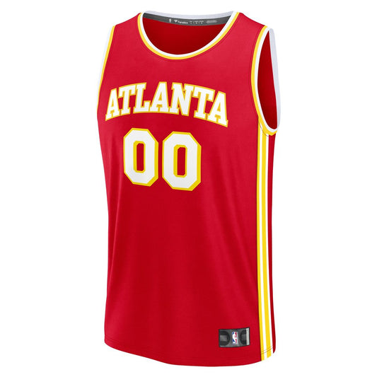 Atlanta Hawks Fanatics Fast Break Custom Jersey - Icon Edition - Red