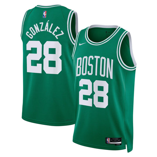 Boston Celtics Hugo González Nike Unisex Swingman Jersey - Icon Edition - Kelly Green