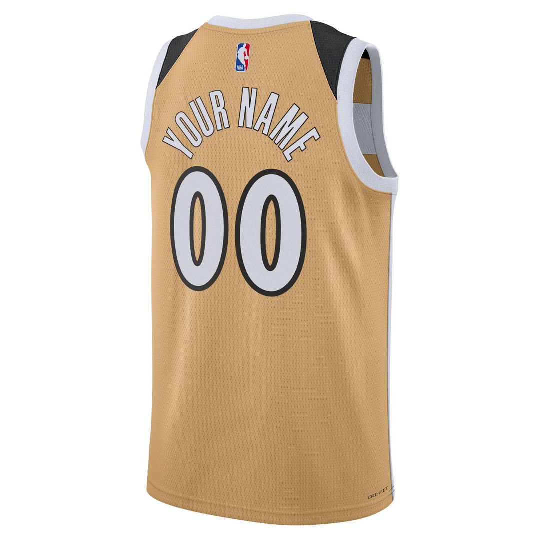 Washington Wizards Nike Unisex 2025/26 City Edition Swingman Custom Jersey - Gold