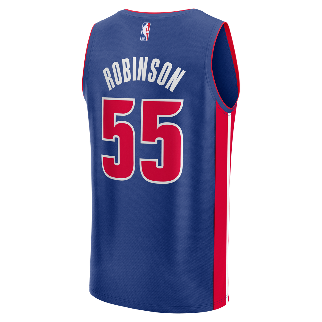 Detroit Pistons Duncan Robinson Fanatics Fast Break Jersey - Icon Edition - Blue