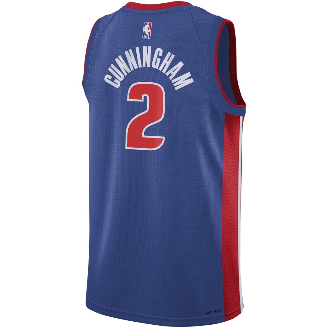 Detroit Pistons Cade Cunningham Nike Youth Swingman Jersey - Icon Edition - Blue