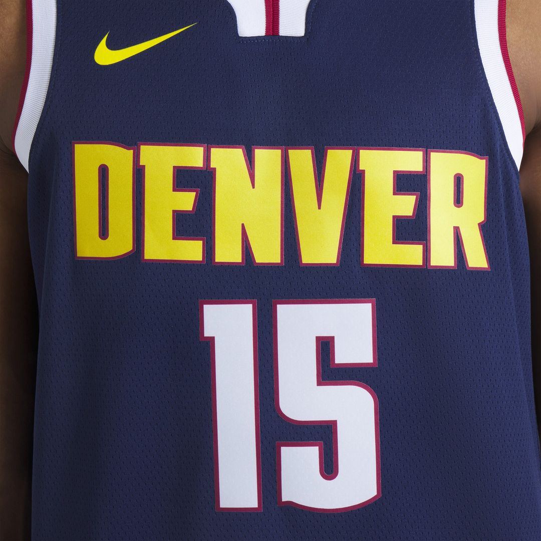 Denver Nuggets Nikola Jokic Nike Unisex Swingman Jersey - Icon Edition - Navy