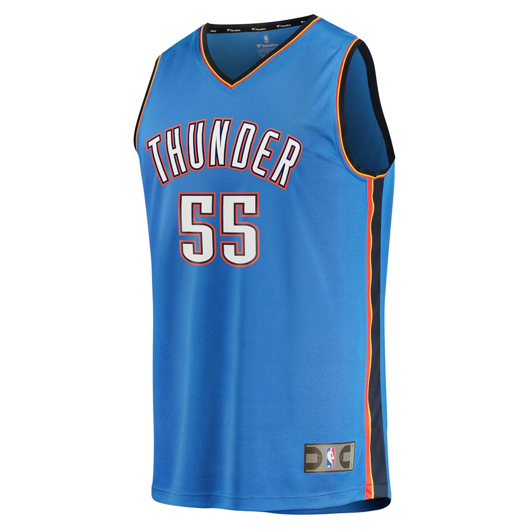 Oklahoma City Thunder Isaiah Hartenstein Fanatics Fast Break Replica Player Jersey - Icon Edition - Blue