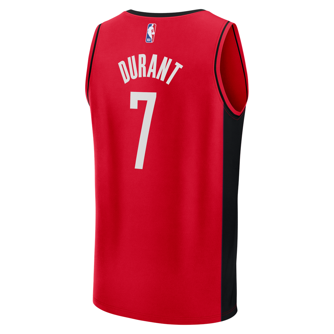 Houston Rockets Kevin Durant Fanatics Youth Fast Break Jersey - Icon Edition - Red