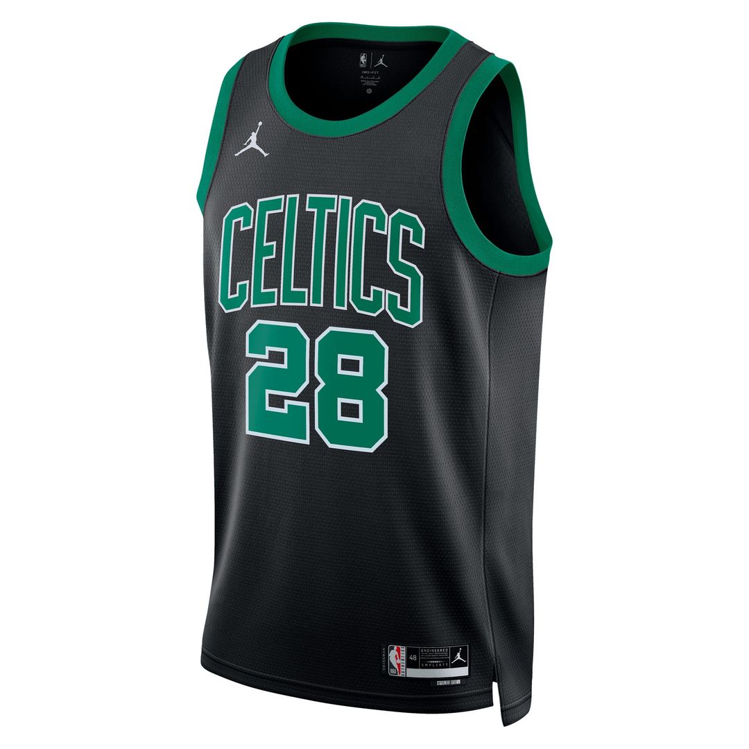 Boston Celtics Hugo González Jordan Brand Unisex Swingman Jersey - Black - Statement Edition