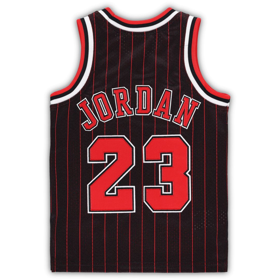Chicago Bulls Michael Jordan Mitchell & Ness Toddler 1996/97 Hardwood Classics Authentic Jersey - Black