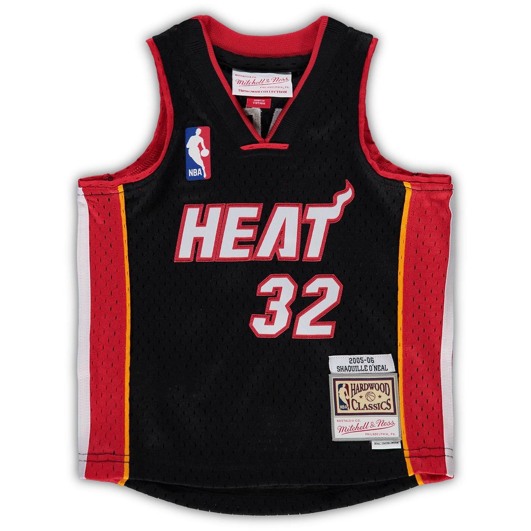 Miami Heat Shaquille O'Neal Mitchell & Ness Infant 2005/06 Hardwood Classics Retired Player Jersey - Black