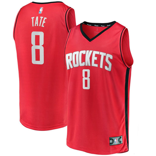 Houston Rockets Jae'Sean Tate Fanatics Fast Break Replica Jersey - Icon Edition - Red