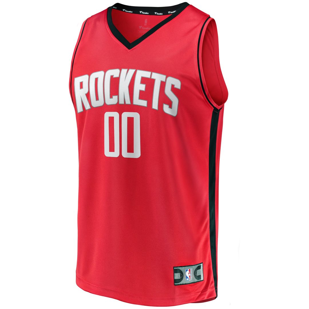 Houston Rockets Fanatics Youth Fast Break Custom Replica Jersey - Icon Edition - Red