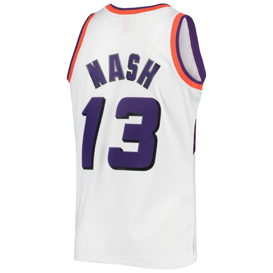 Phoenix Suns Steve Nash Mitchell & Ness 1996/97 Hardwood Classics Swingman Jersey - White