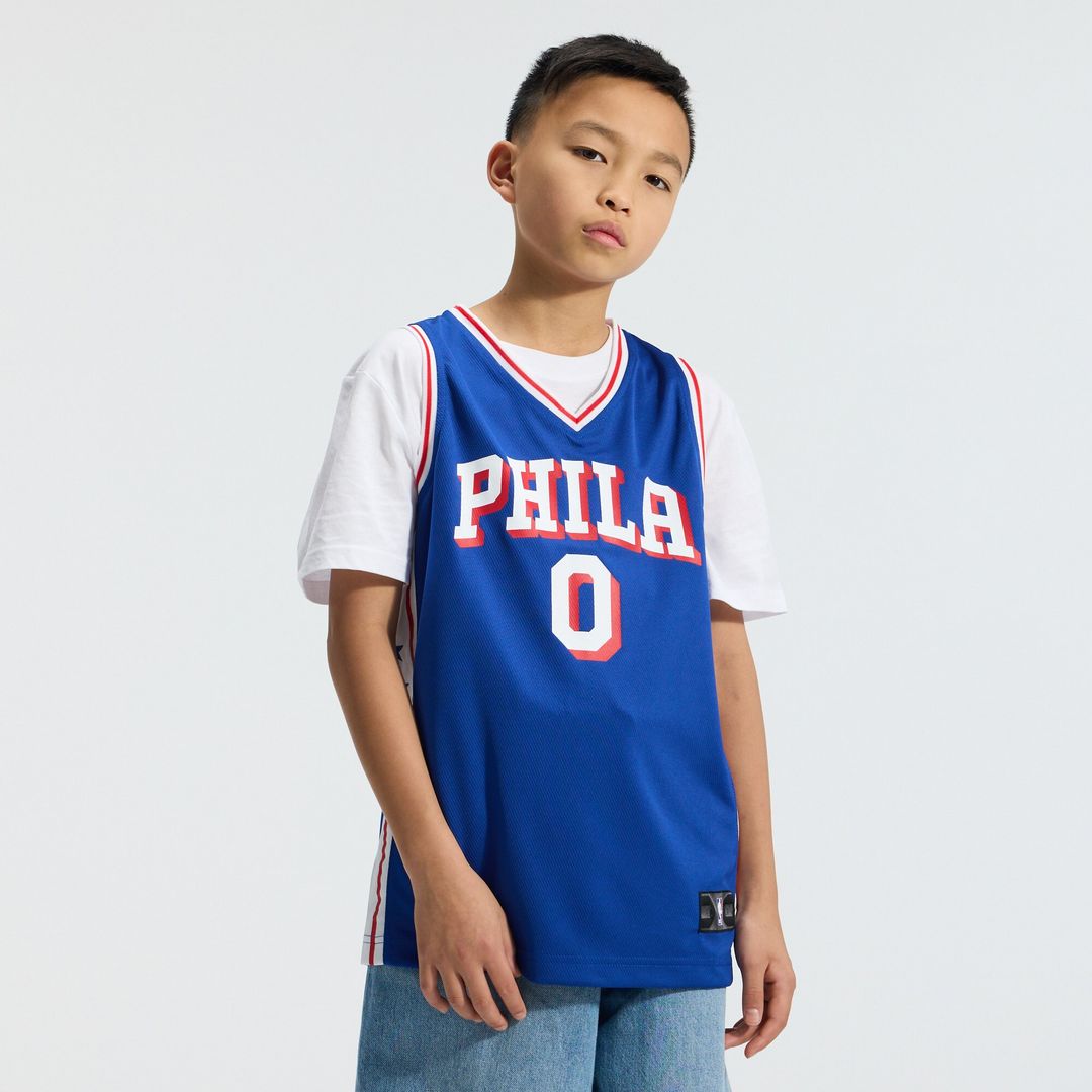 Philadelphia 76ers Tyrese Maxey Fanatics Youth Fast Break Replica Player Jersey - Icon Edition - Royal