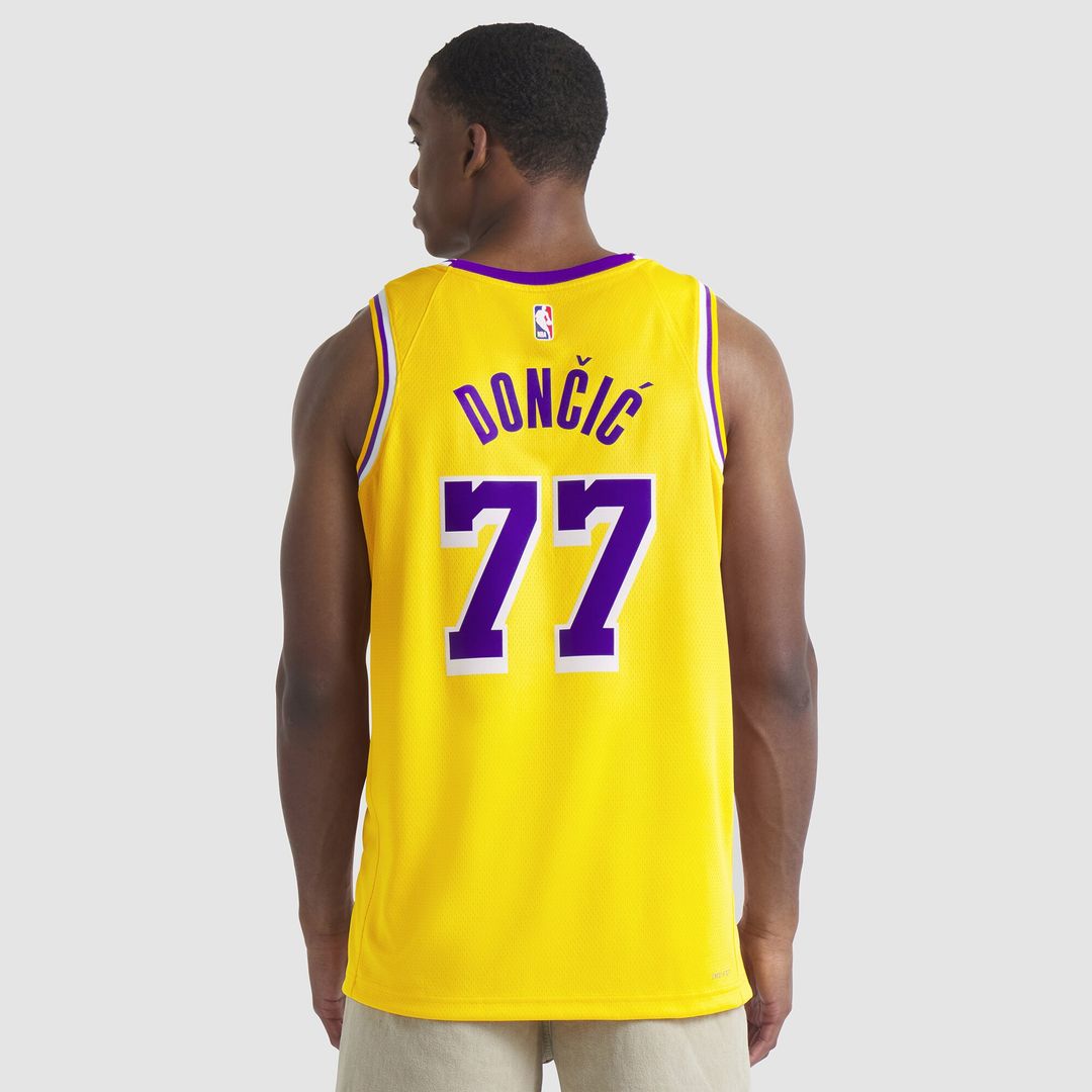 Los Angeles Lakers Luka Dončić Nike Unisex Swingman Jersey - Icon Edition - Gold