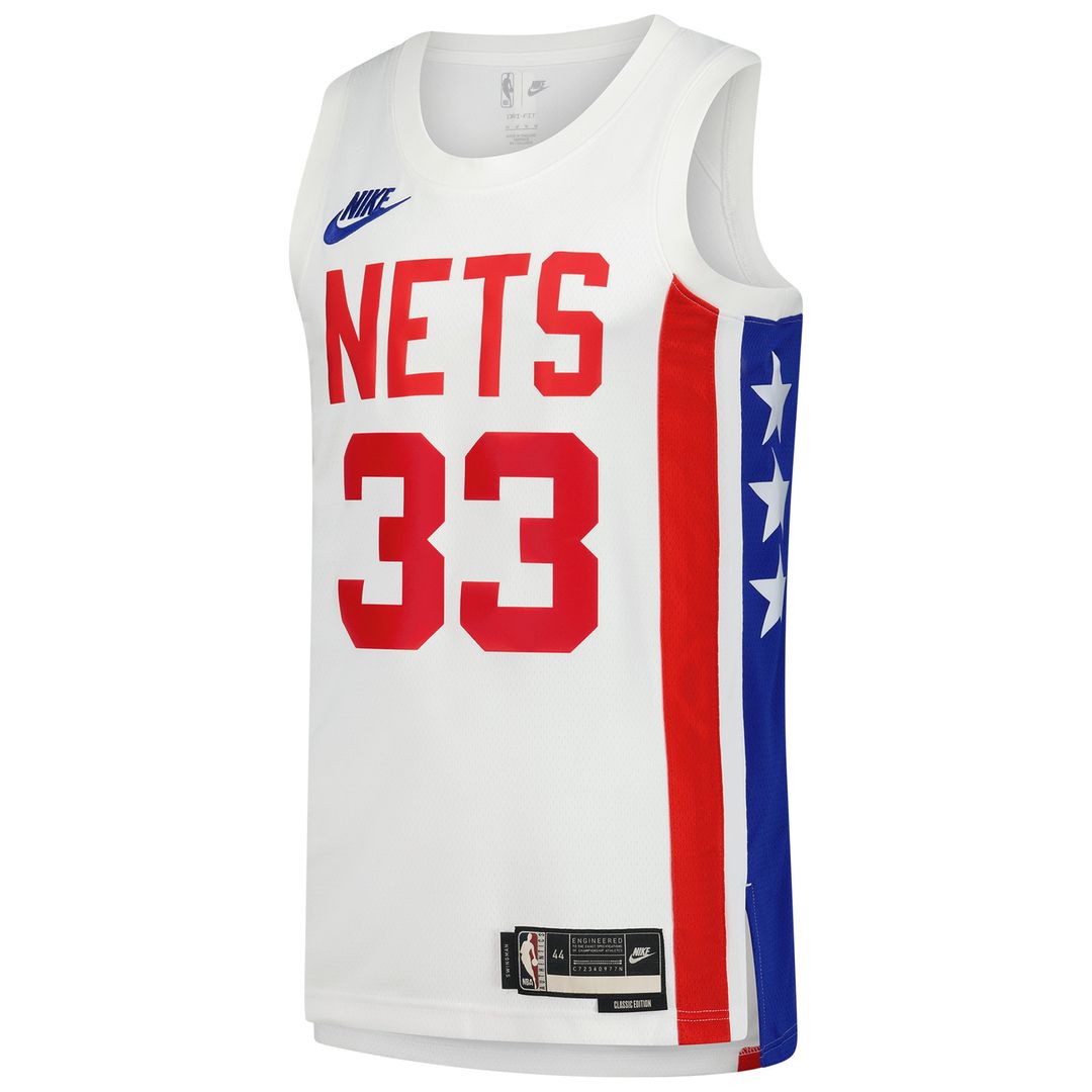 Brooklyn Nets Nic Claxton Nike Swingman Jersey - Classic Edition - White