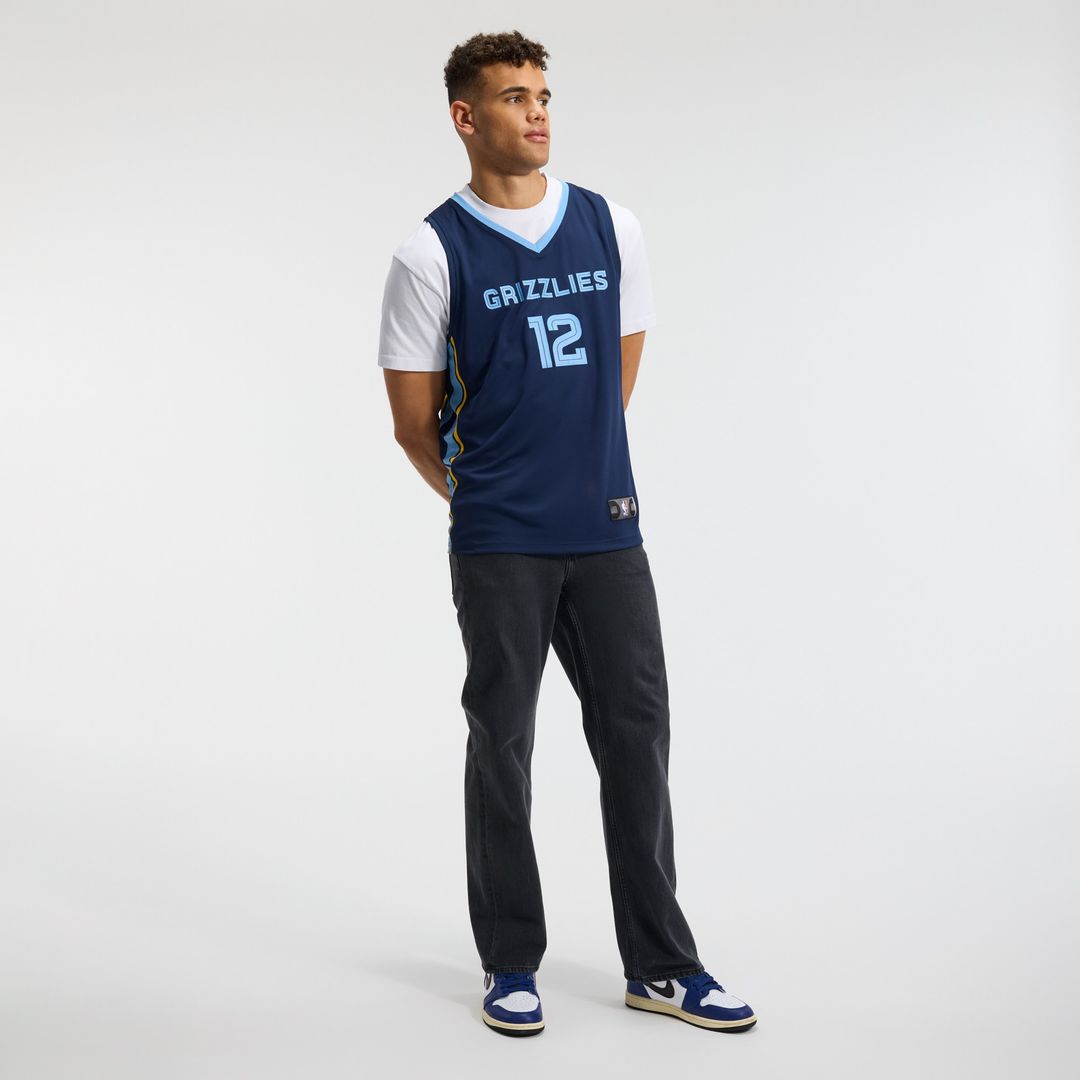Memphis Grizzlies Ja Morant Fanatics Fast Break Replica Player Jersey - Icon Edition - Navy
