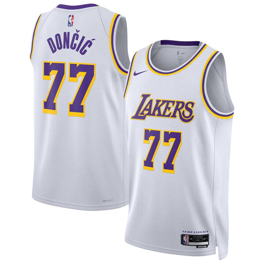Los Angeles Lakers Luka Dončić Nike Unisex Swingman Jersey - Association Edition - White