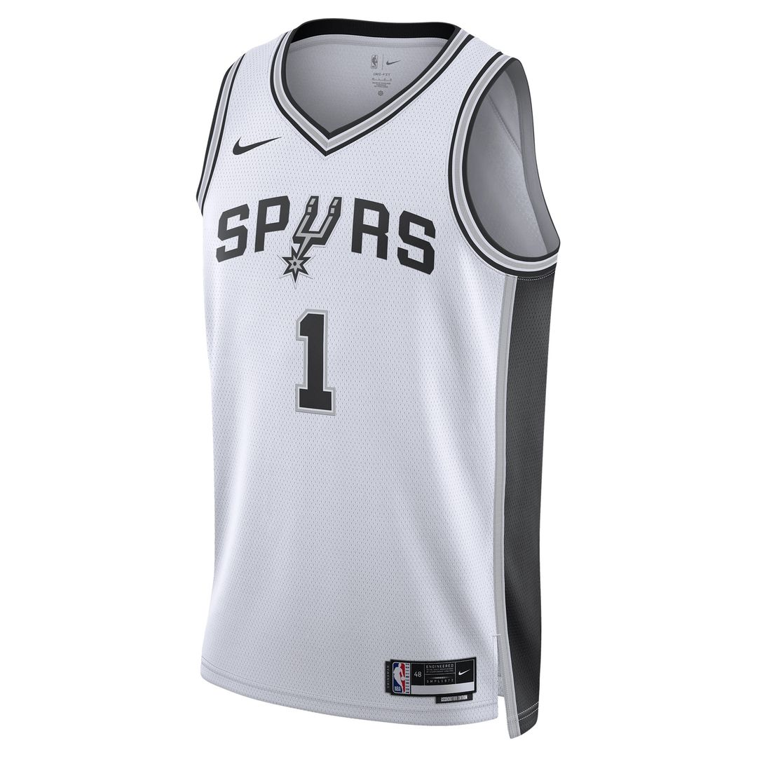 San Antonio Spurs Victor Wembanyama Nike Unisex Swingman Jersey - Association Edition - White