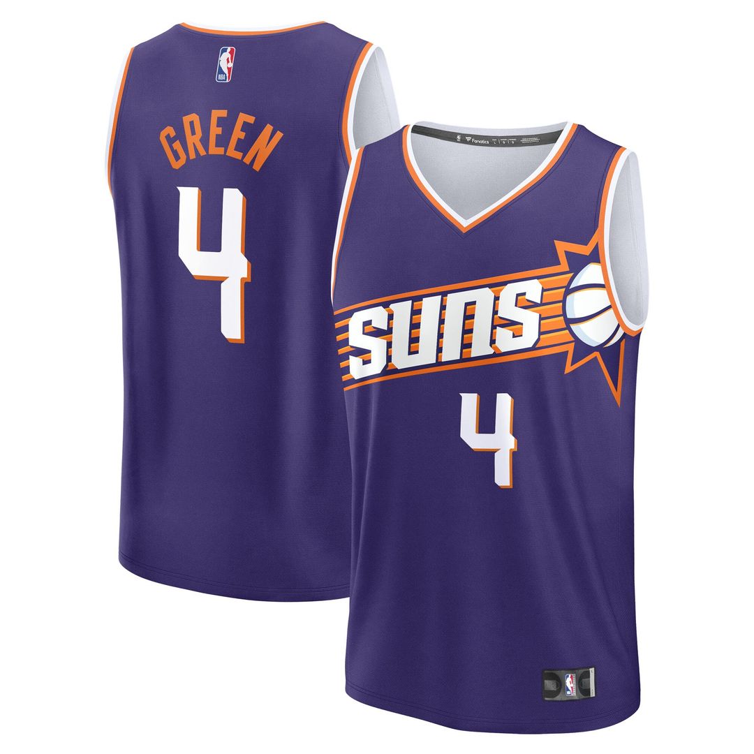 Phoenix Suns Jalen Green Fanatics Fast Break Replica Jersey - Purple - Icon Edition