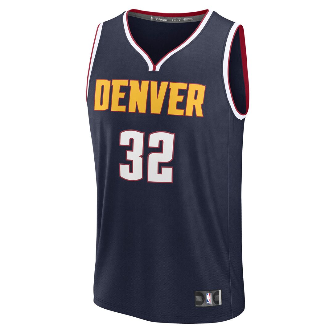 Denver Nuggets Aaron Gordon Fanatics Fast Break Replica Jersey - Navy - Icon Edition