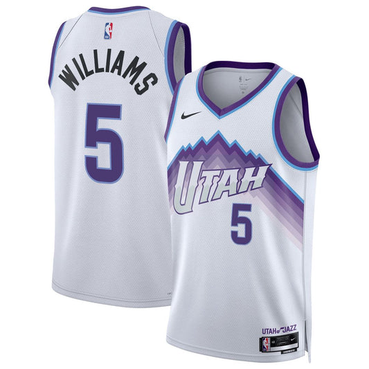 Utah Jazz Cody Williams Nike Unisex Swingman Jersey - Association Edition - White