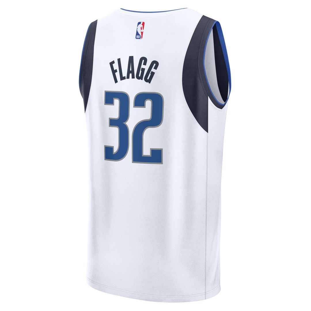 Dallas Mavericks Cooper Flagg Fanatics 2025 NBA Draft First Round Pick Fast Break Replica Jersey - Association Edition - White