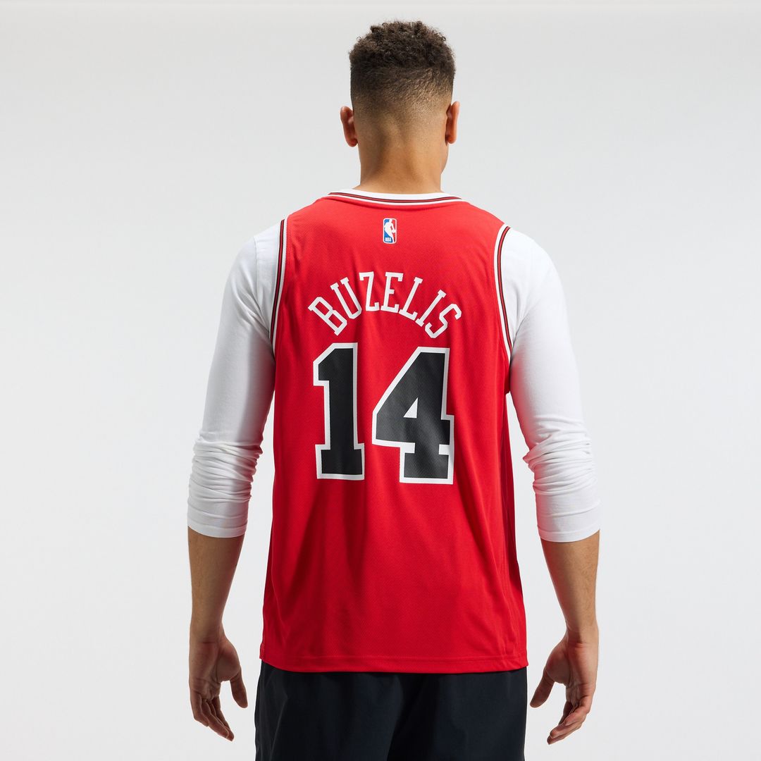 Chicago Bulls Matas Buzelis Fanatics Fast Break Replica Player Jersey - Icon Edition - Red