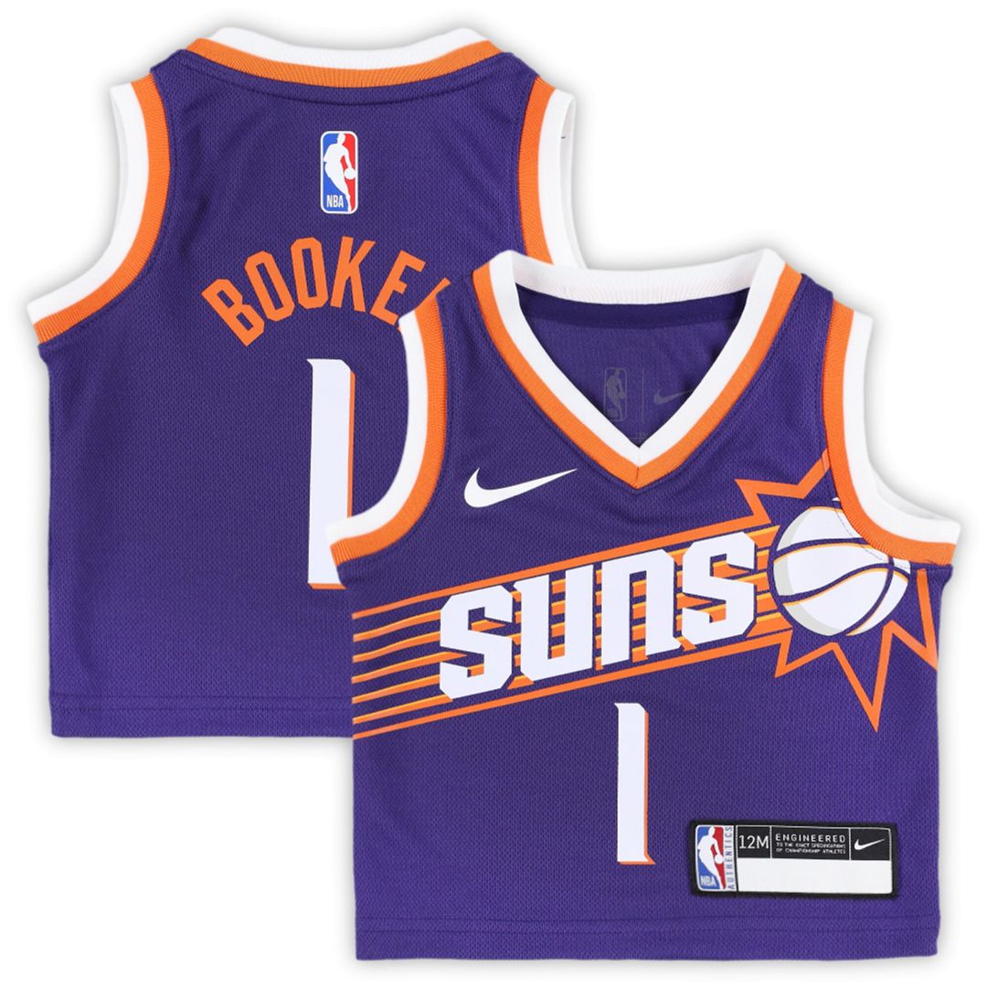 Phoenix Suns Devin Booker Nike Infant Swingman Player Jersey - Icon Edition - Purple