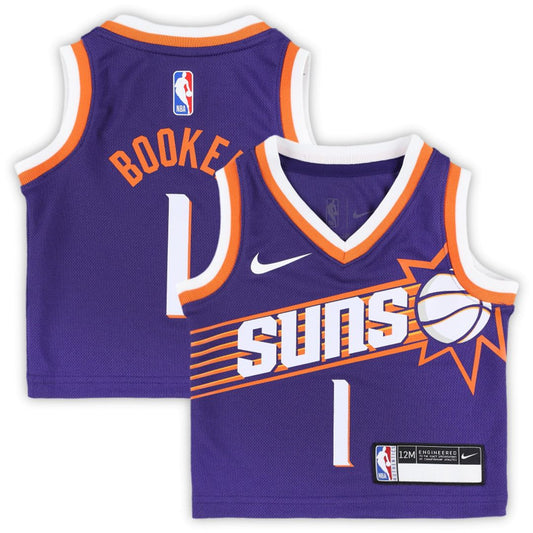Phoenix Suns Devin Booker Nike Infant Swingman Player Jersey - Icon Edition - Purple