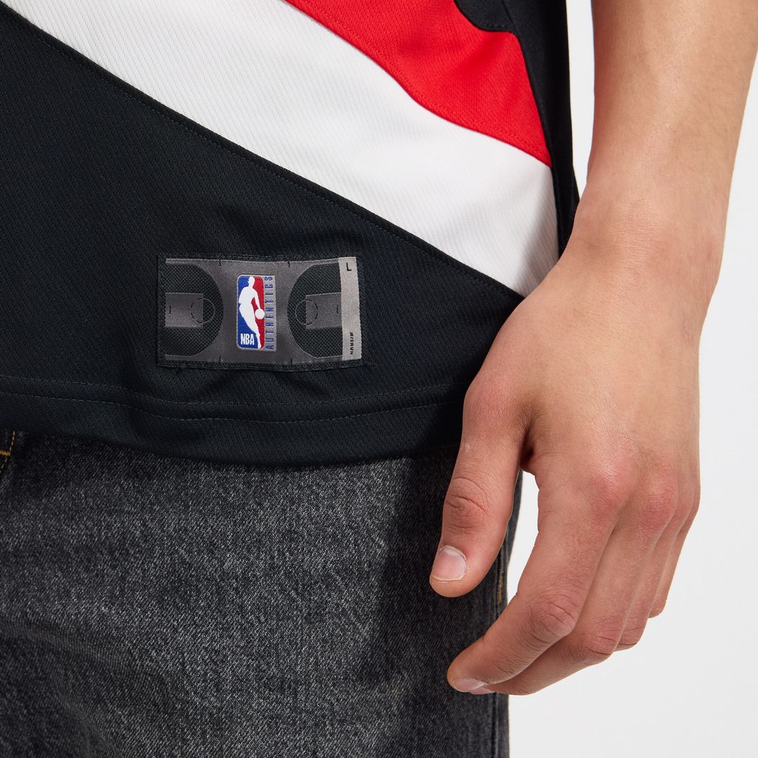 Portland Trail Blazers Deni Avdija Fanatics Fast Break Replica Jersey - Icon Edition - Black