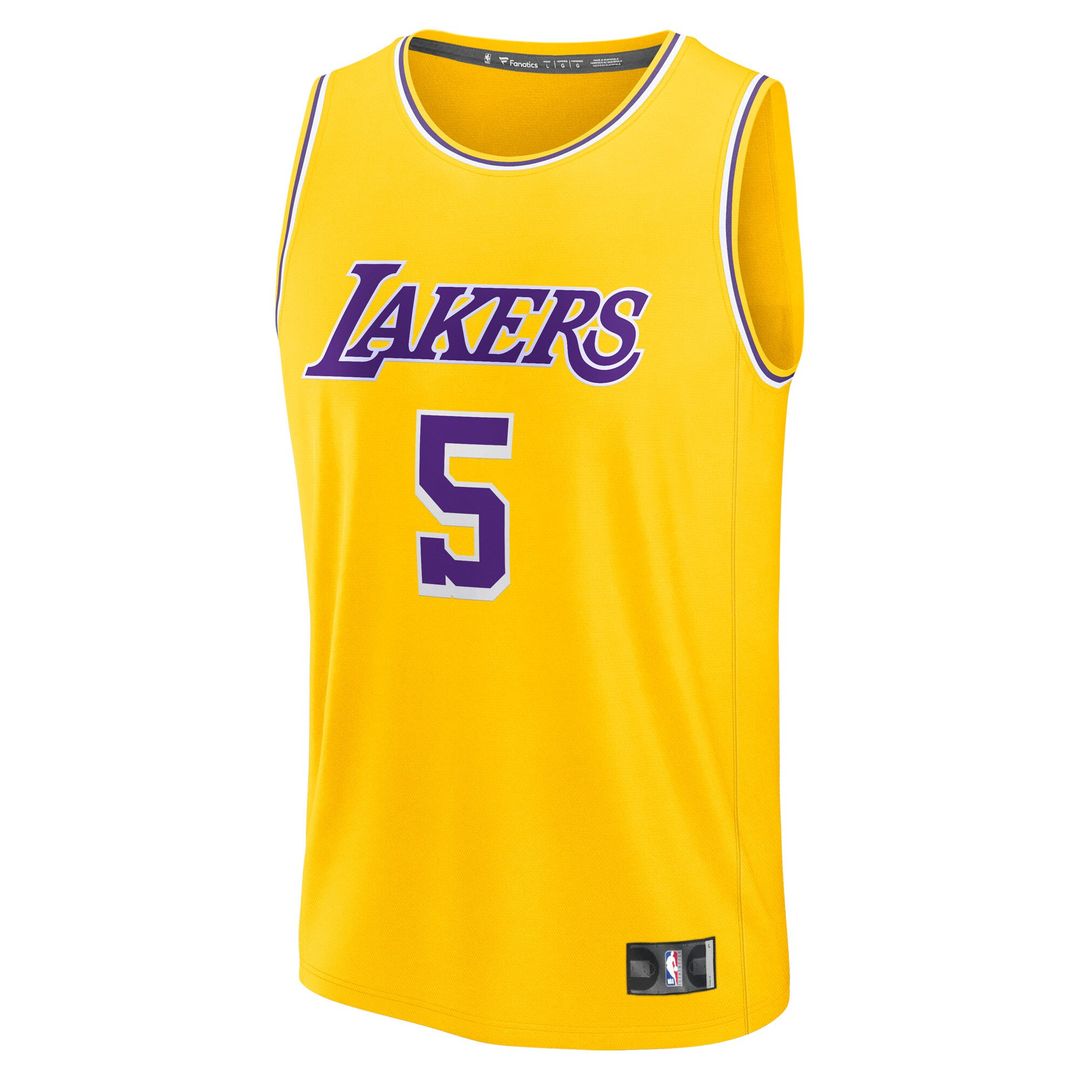 Los Angeles Lakers Deandre Ayton Fanatics Youth Fast Break Replica Player Jersey - Icon Edition - Gold