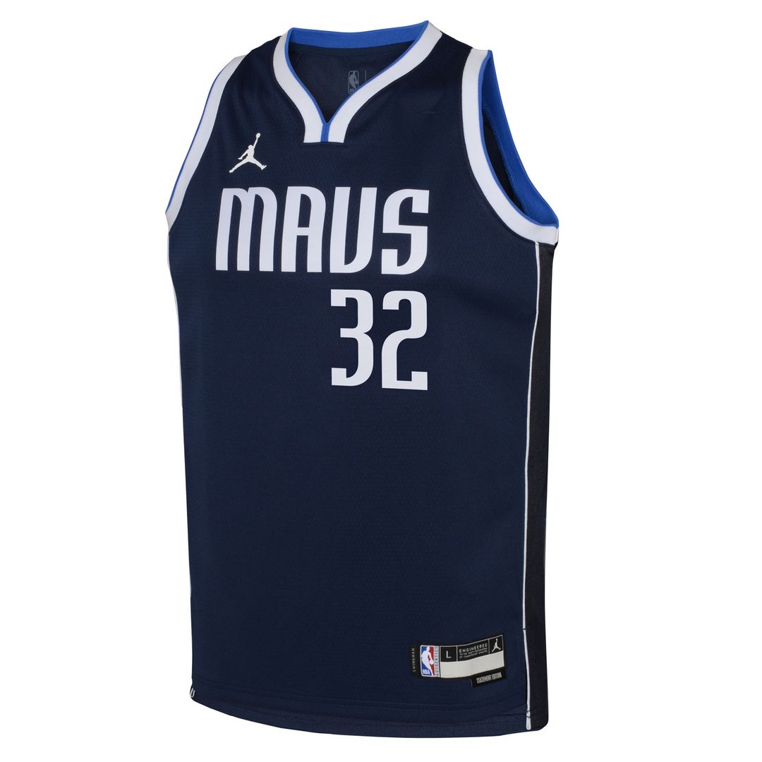 Dallas Mavericks Cooper Flagg Jordan Brand Youth Swingman Jersey - Statement Edition - Navy