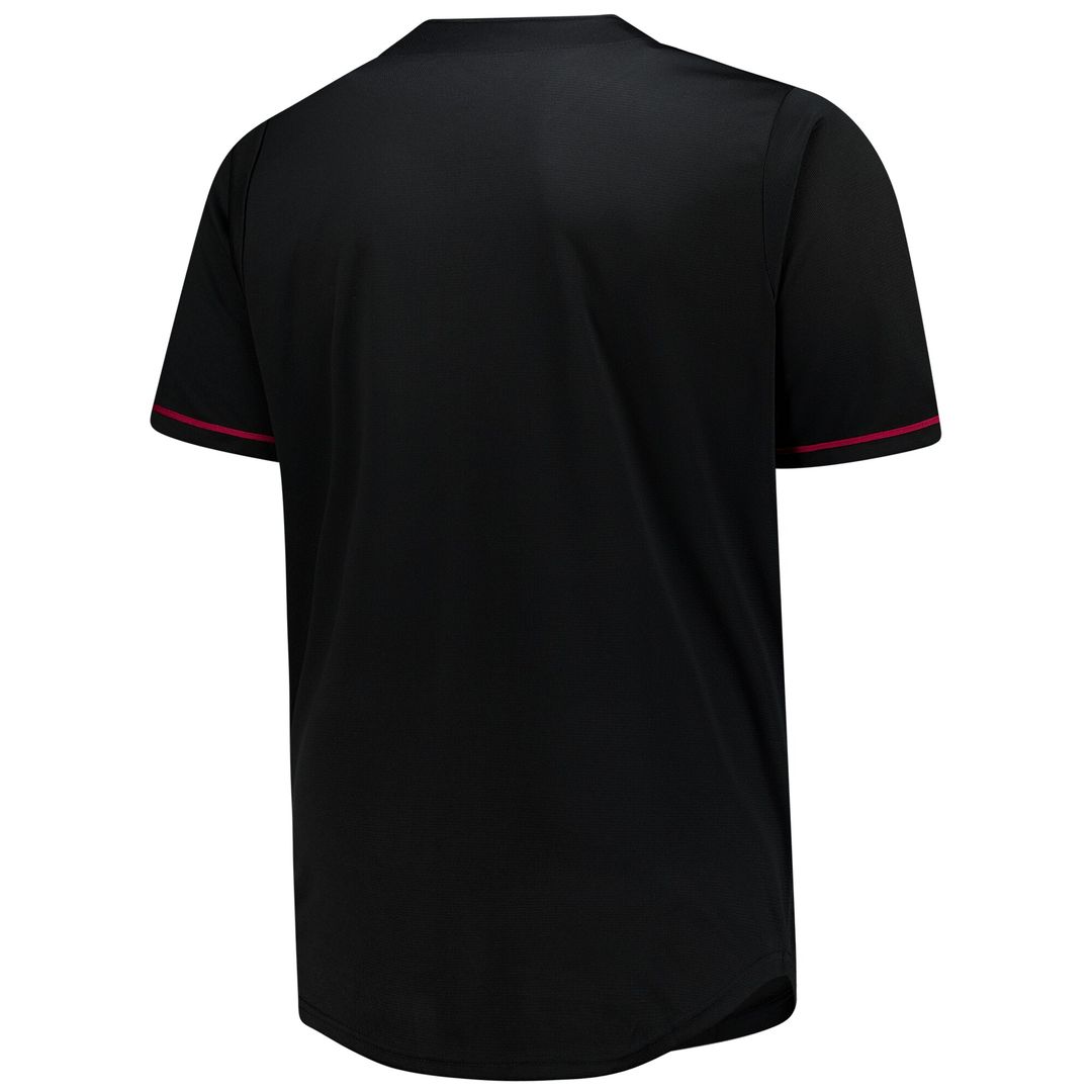 Cleveland Cavaliers Fanatics Big & Tall Pop Full - Button Jersey - Black