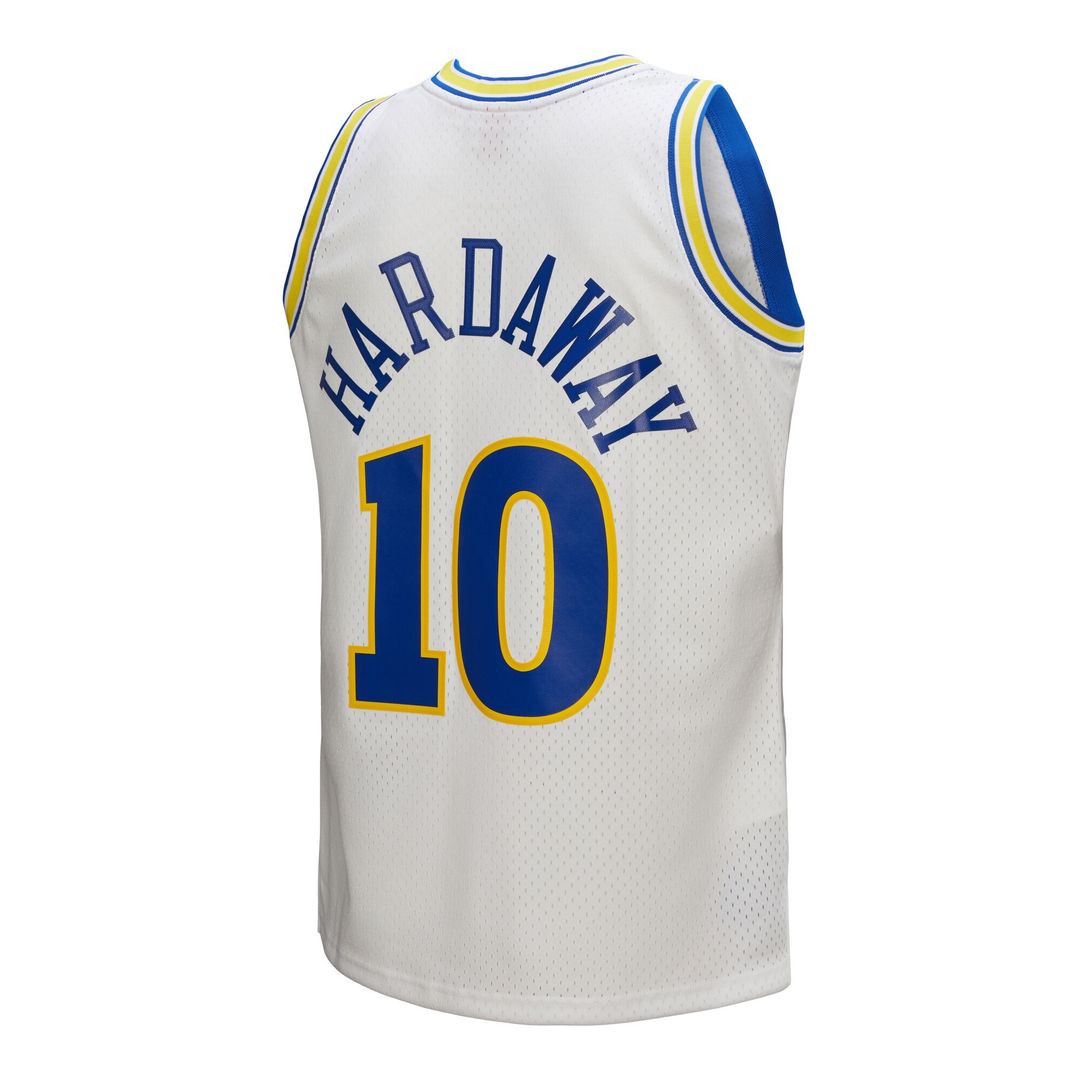 Golden State Warriors Tim Hardaway Mitchell & Ness Hardwood Classics 1990/91 Swingman Jersey - White