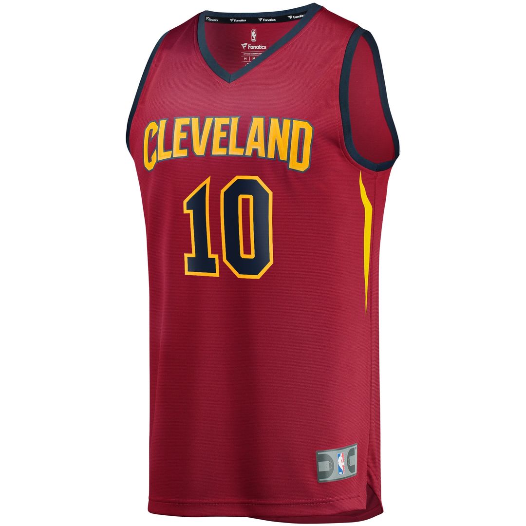 Cleveland Cavaliers Darius Garland Fanatics Youth Replica Fast Break Jersey Wine - Icon Edition