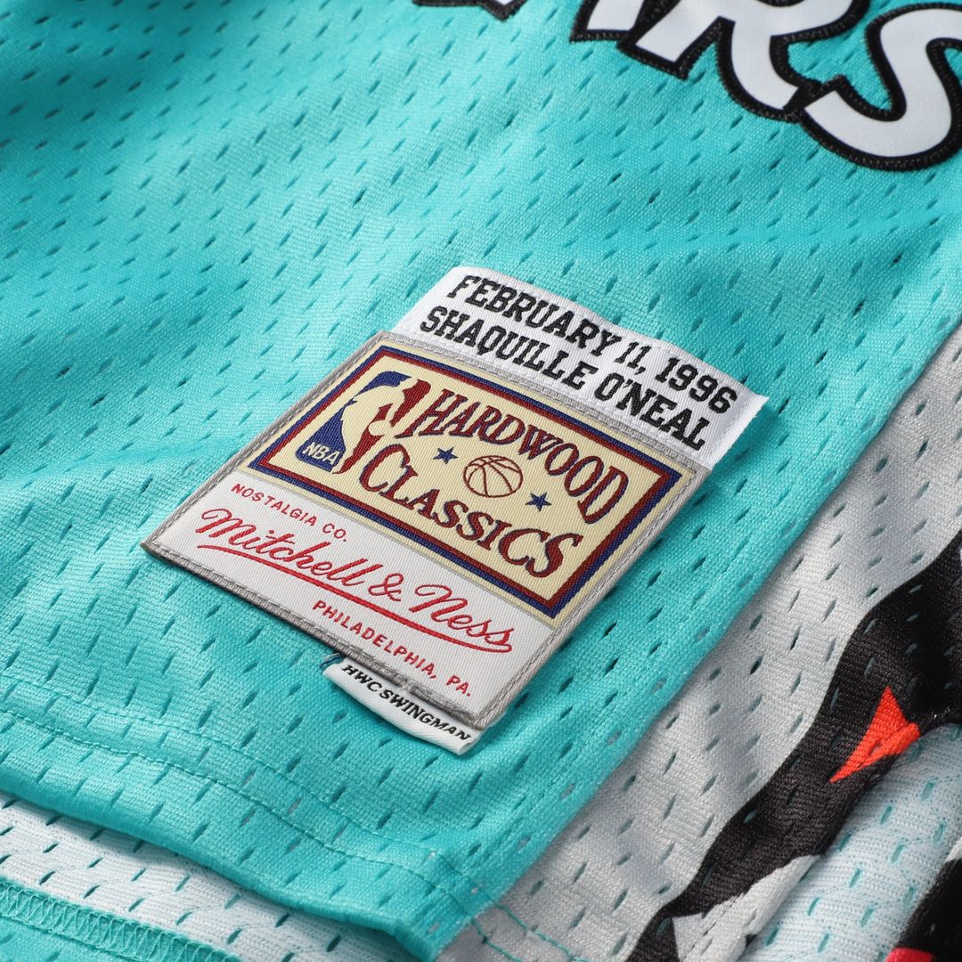 Shaquille O'Neal 1996 NBA All - Star Game Mitchell & Ness Youth Hardwood Classics Swingman Jersey - Teal