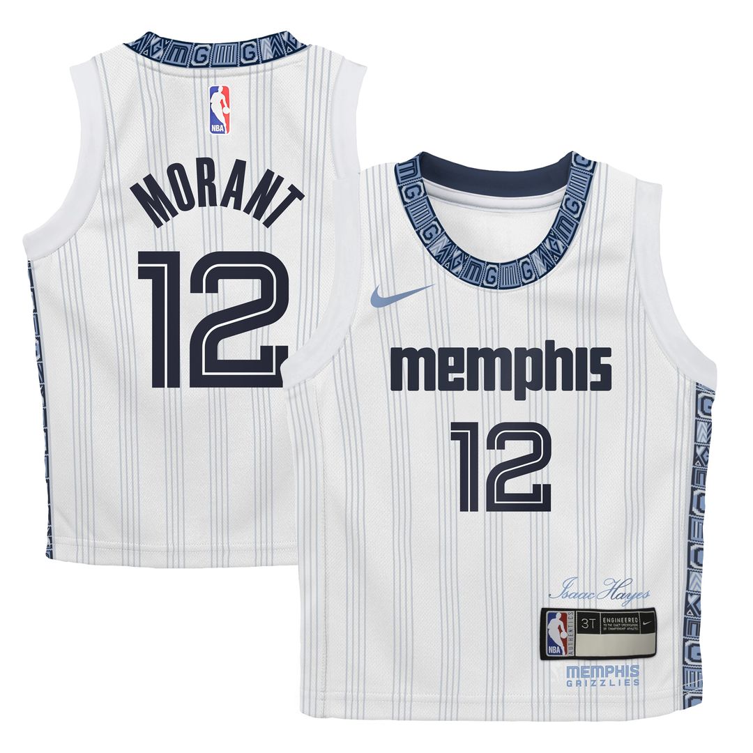 Memphis Grizzlies Ja Morant Nike Infant 2025/26 City Edition Swingman Jersey - White