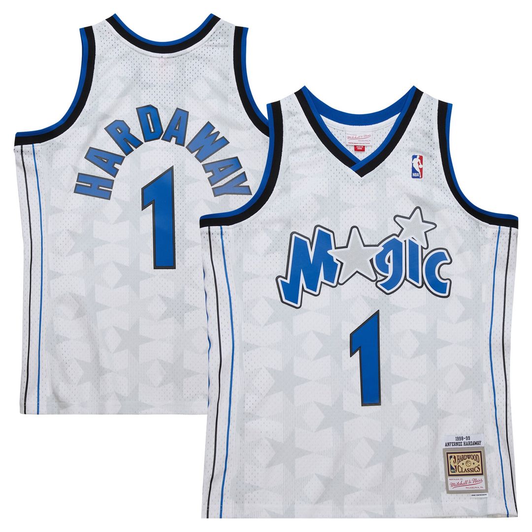 Orlando Magic Penny Hardaway Mitchell & Ness 1998/99 Hardwood Classics Swingman Jersey - White