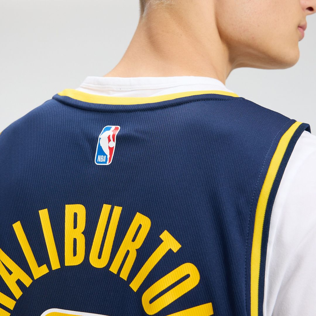 Indiana Pacers Tyrese Haliburton Fanatics Fast Break Replica Jersey - Navy - Icon Edition