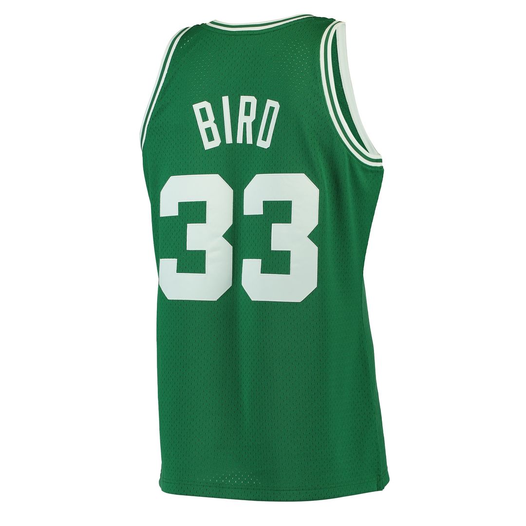 Boston Celtics Larry Bird Mitchell & Ness Hardwood Classics Swingman Jersey - Kelly Green