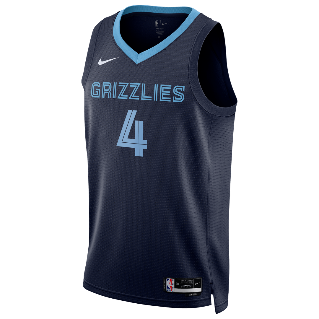Memphis Grizzlies Walter Clayton Jr. Nike Unisex Swingman Jersey - Icon Edition - Navy