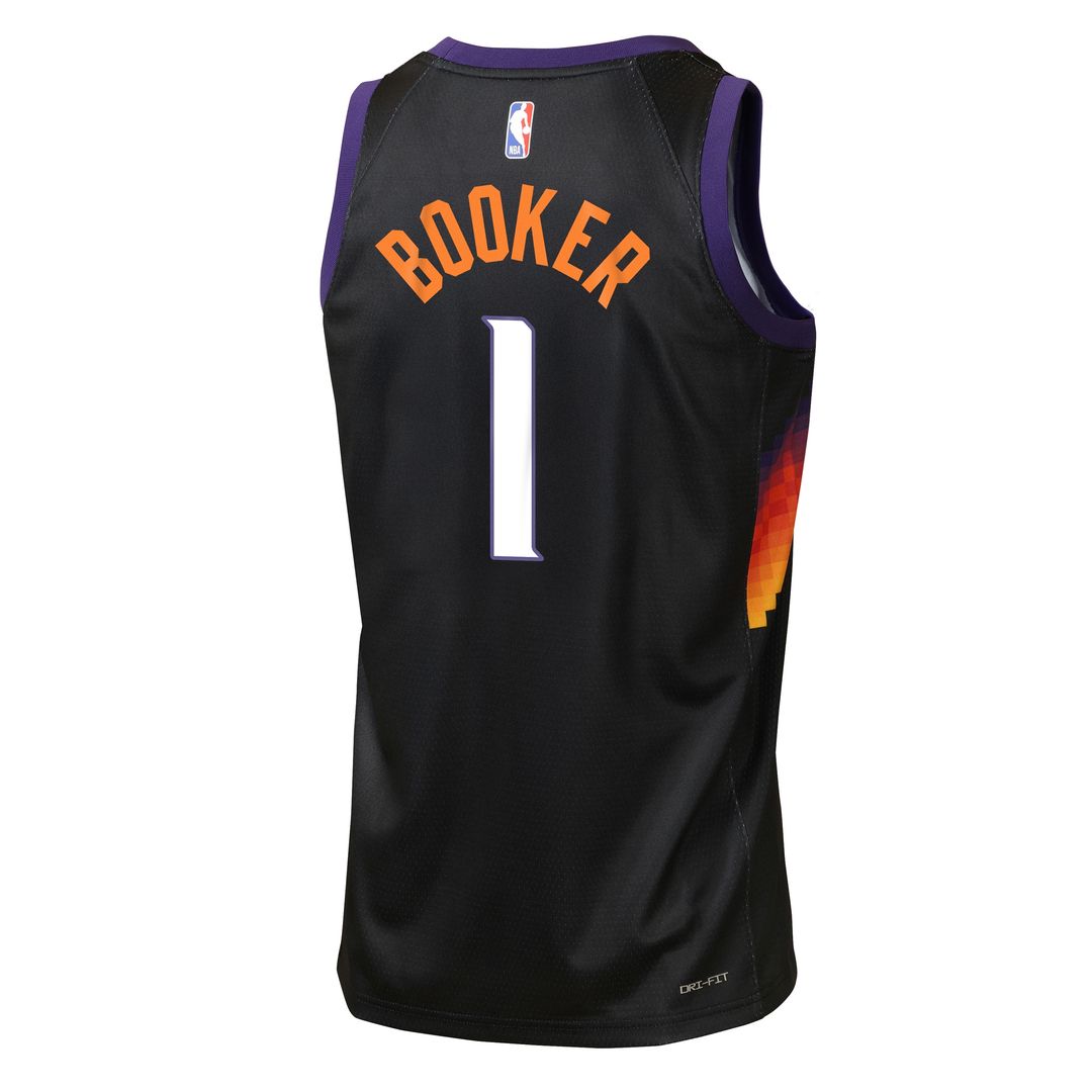 Phoenix Suns Devin Booker Nike Youth 2025/26 City Edition Swingman Jersey - Black