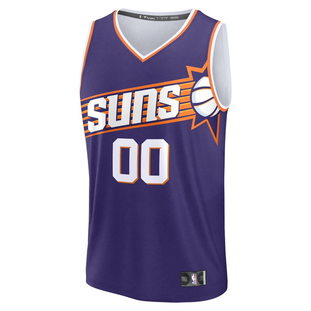 Phoenix Suns Fanatics Youth Fast Break Custom Replica Jersey - White - Association Edition