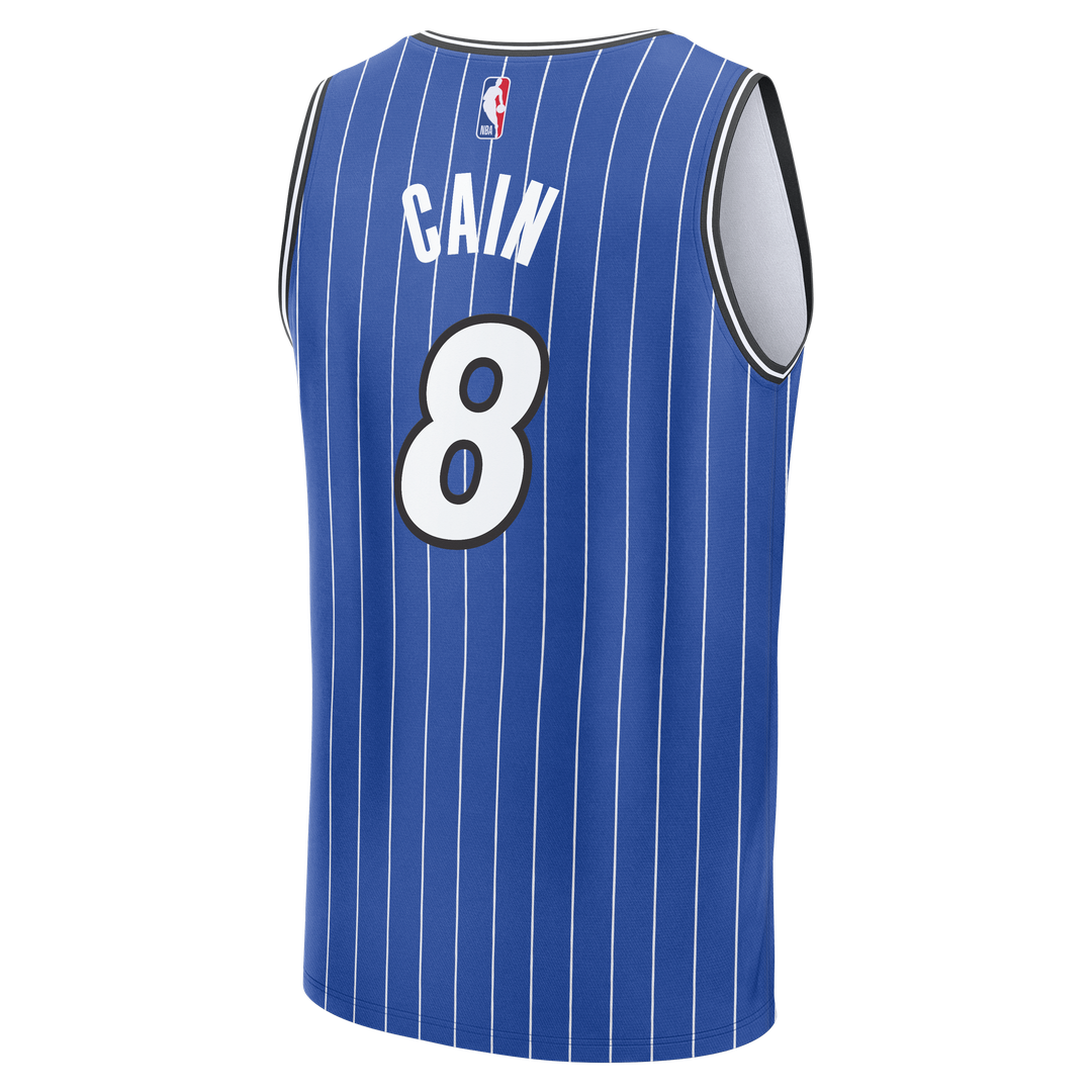 Orlando Magic Jamal Cain Fanatics Fast Break Jersey - Icon Edition - Blue