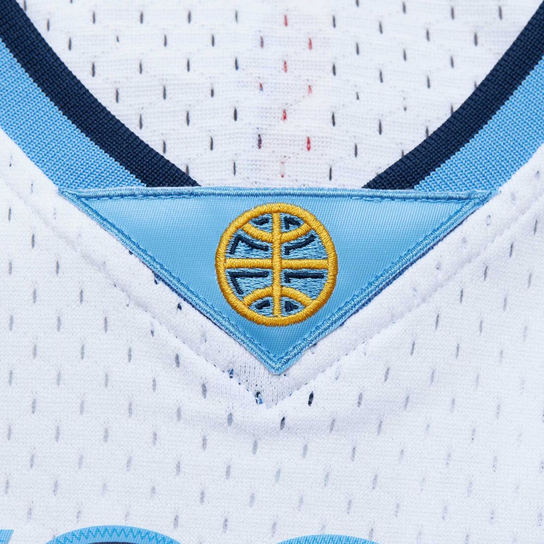 Denver Nuggets Nikola Jokic Mitchell & Ness 2016/17 Throwback Swingman Jersey - White